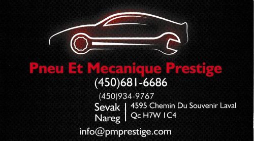 Pneu et Mécanique Prestige à Laval